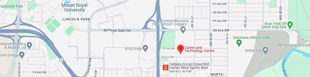 Career & Technology Centre Map